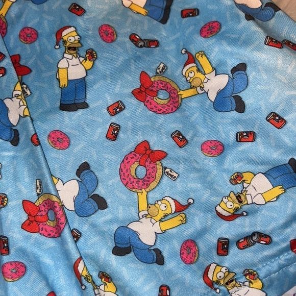 SWAG The Simpsons Homer Santa Boxer Brief Men’s Sz XL Christmas Donut Beer New - Picture 5 of 8